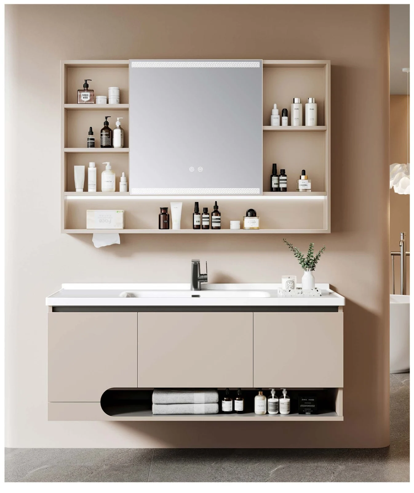 929-120 · stainless bathroom vanity
