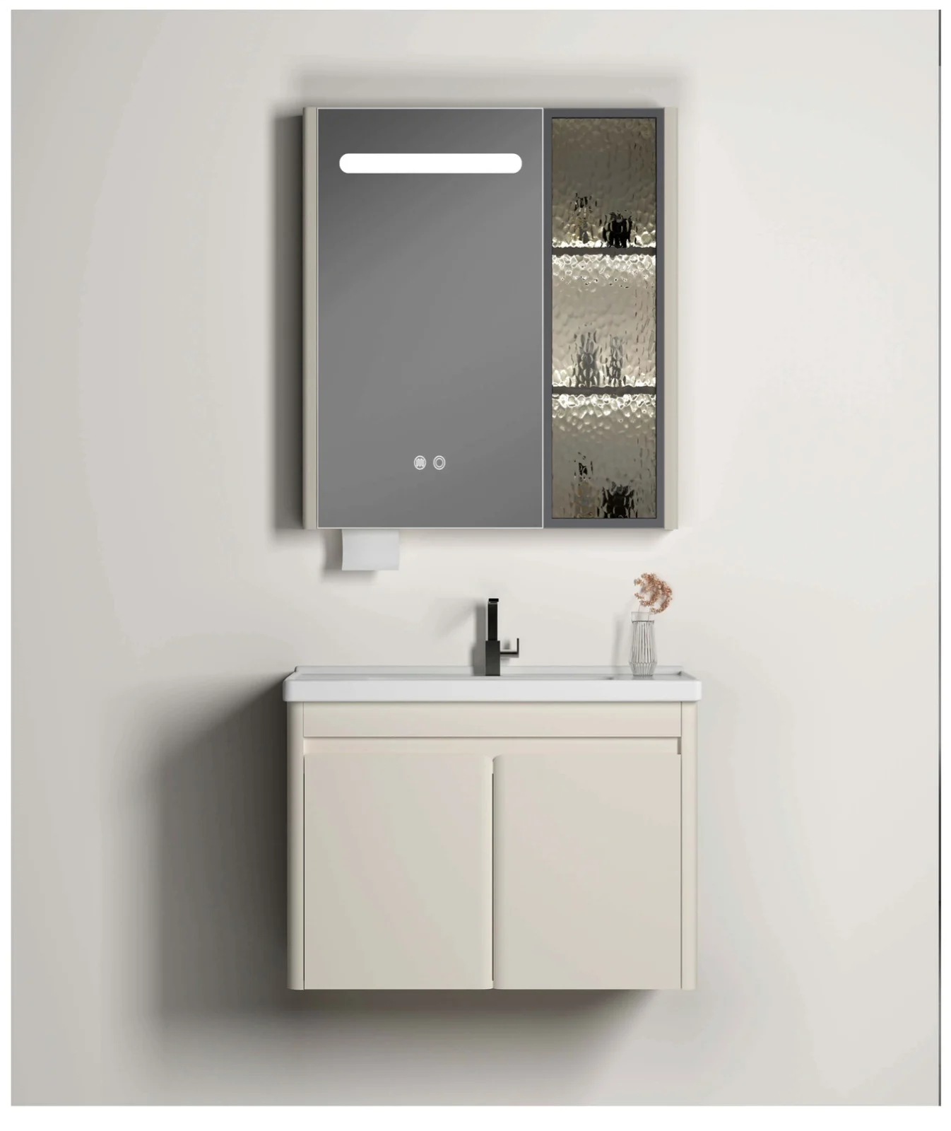 8002-80 · stainless bathroom vanity