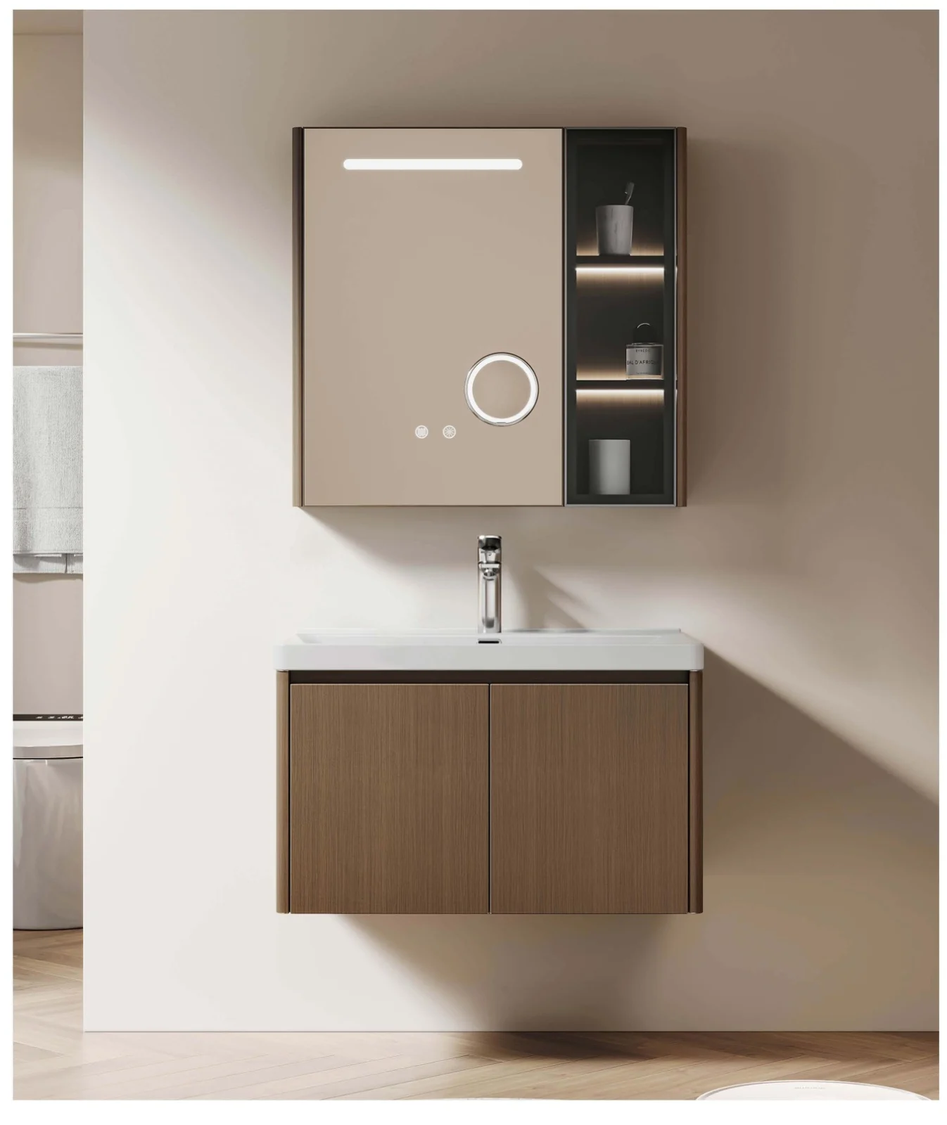 ST09-80 · stainless bathroom vanity