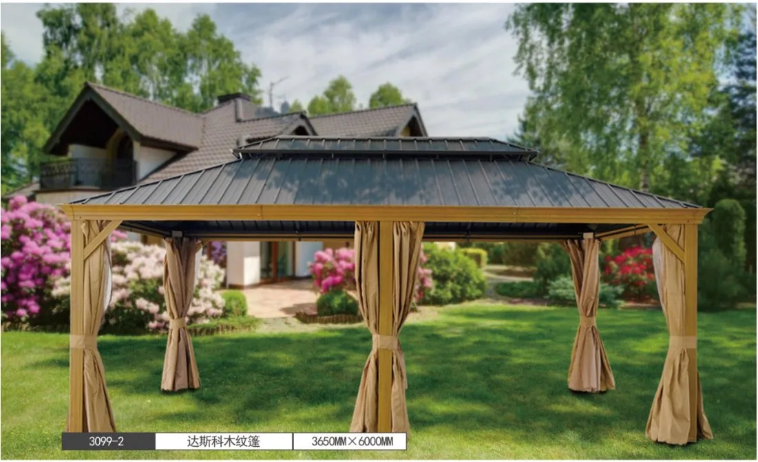 Dasco wood-look gazebo