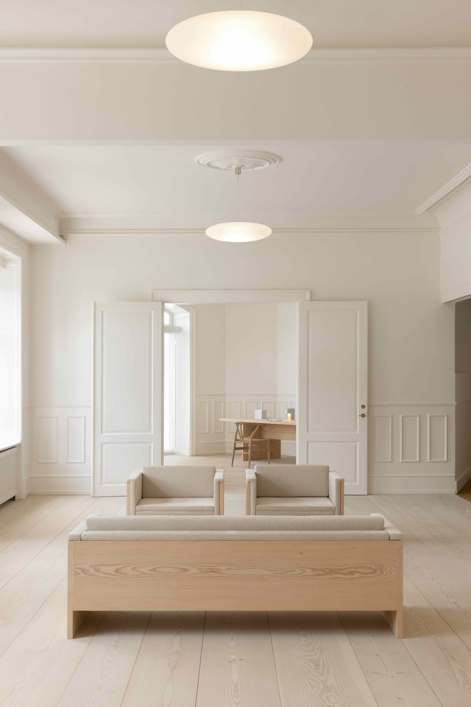 Interior and material visual reference