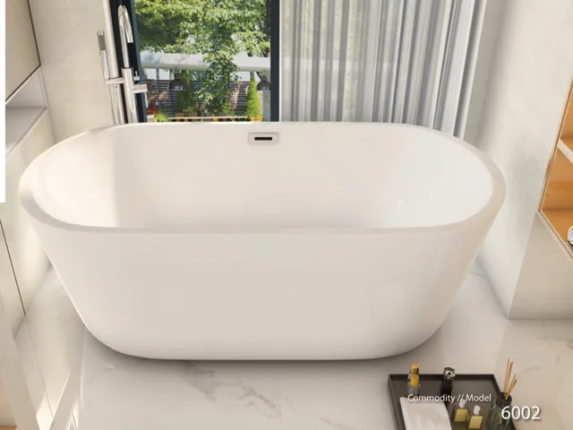 Oval freestanding bath family